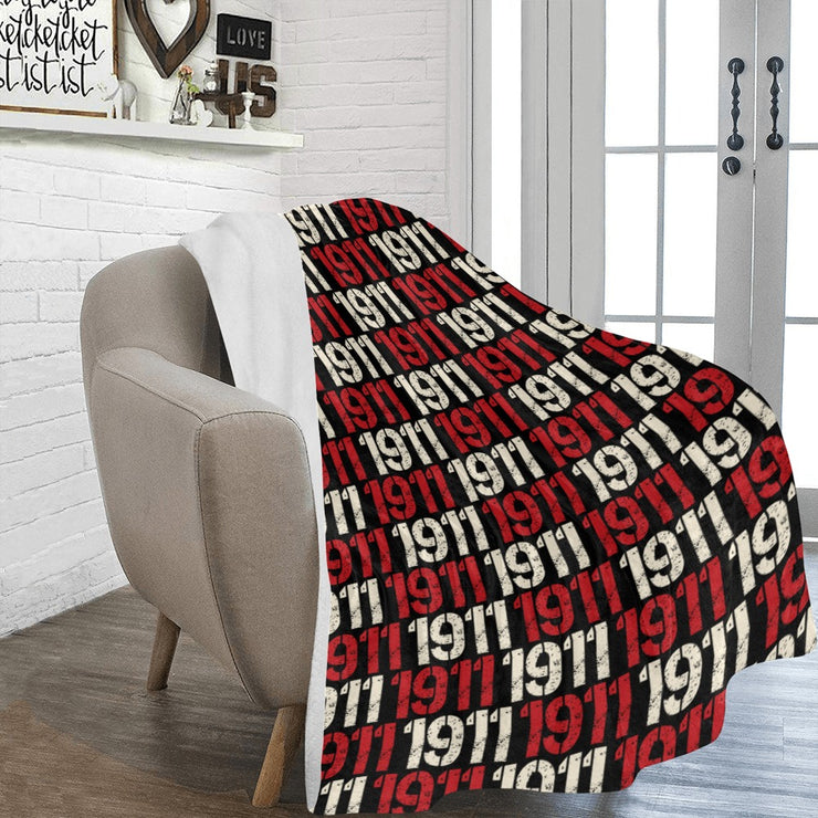 Red 1911 Blanket