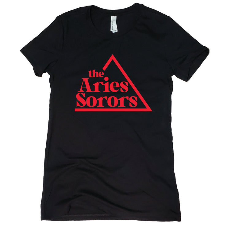 Short Sleeve Custom The Aries Sorors Zodiac Tee