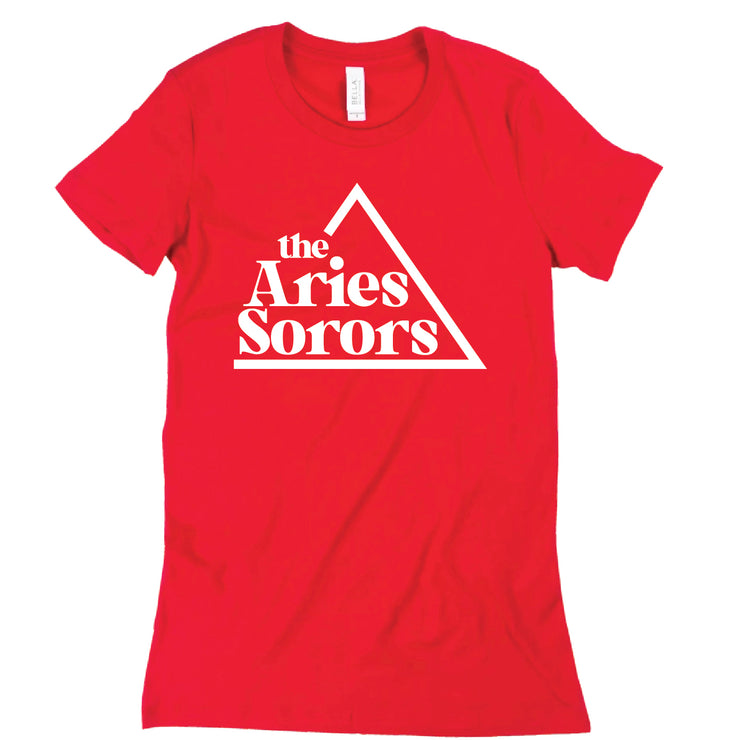 Short Sleeve Custom The Aries Sorors Zodiac Tee