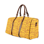 Lindsay's Gold Diva Waterproof Duffel Bag