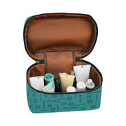 Teal Boss Lady Toiletry Bag