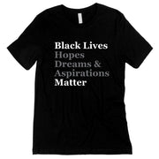 Short Sleeve Black Etal Lives Matter Tee