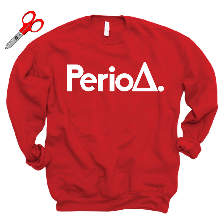 Symbol Period Fleece OVERSIZED Sweatshirt