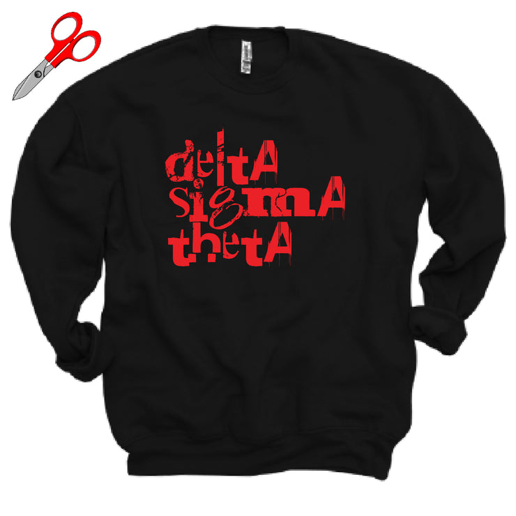 Grunge DST Fleece OVERSIZED Sweatshirt