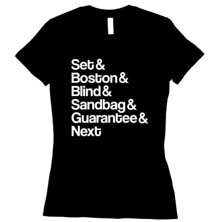 Short Sleeve Ladies Spades Icons Tee