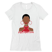 Short Sleeve Abstract Buzz Cut Soror Tee