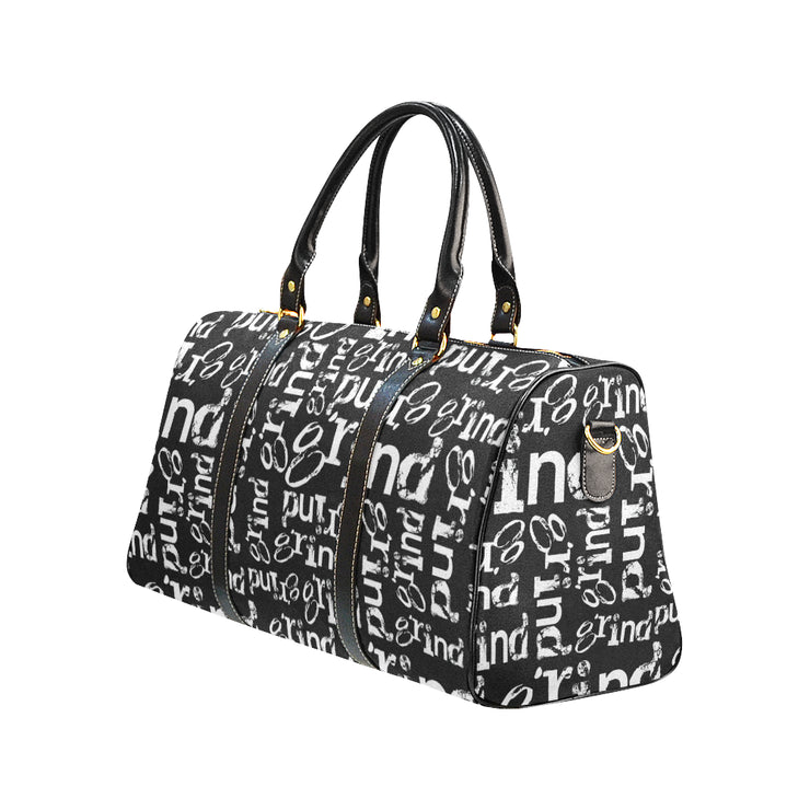 Black Grind Waterproof Small Duffel Bag