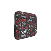 Red Soror Laptop Sleeve (15'')