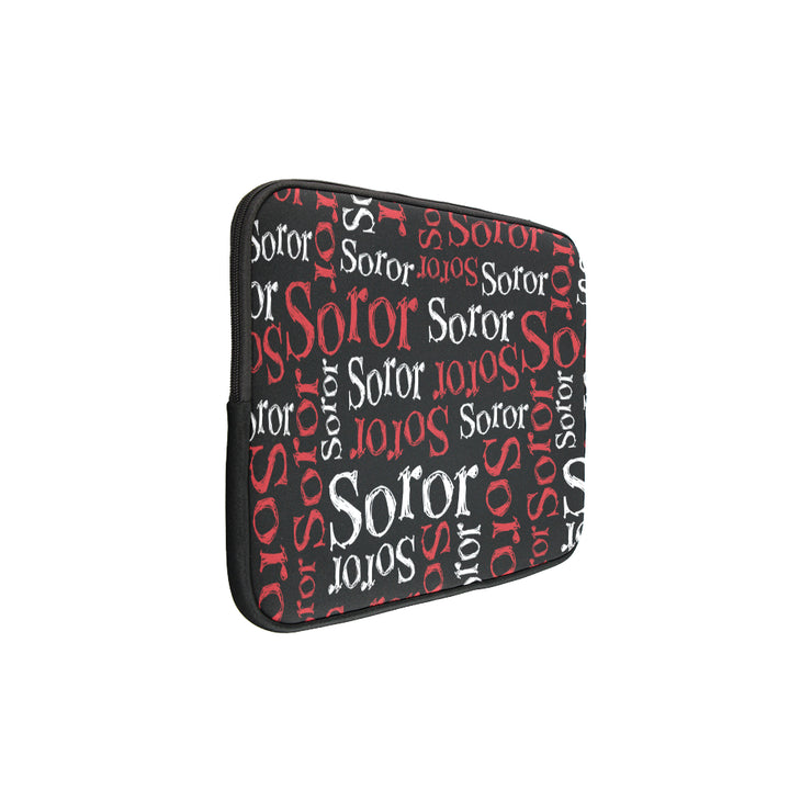 Red Soror Laptop Sleeve (15&