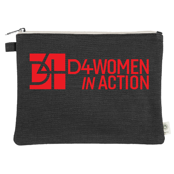 D4WiA Fundraiser Hemp Pouch
