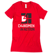 Custom Short Sleeve D4WiA Logo Fundraiser Tee