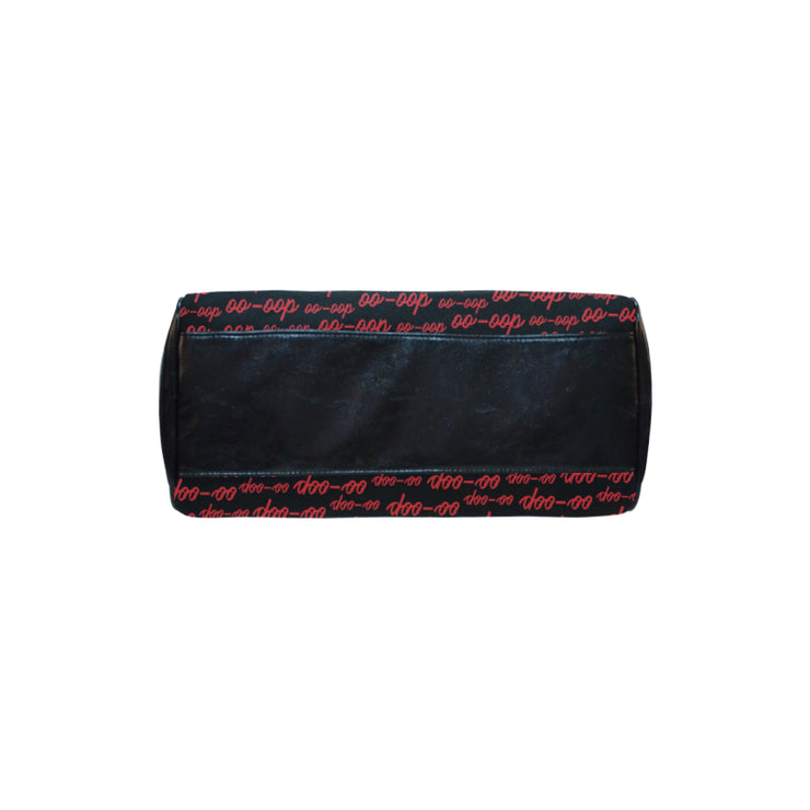 Black Oo-oop Boston Handbag