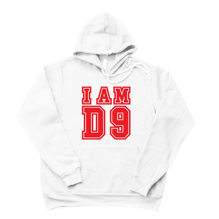 Custom I AM D9 Fleece Kanga Hoodie 2023