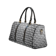 Black Girl Magic Waterproof Duffel Bag