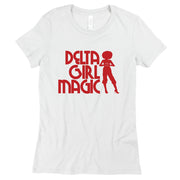 Short Sleeve Delta Girl Magic Tee Sunset