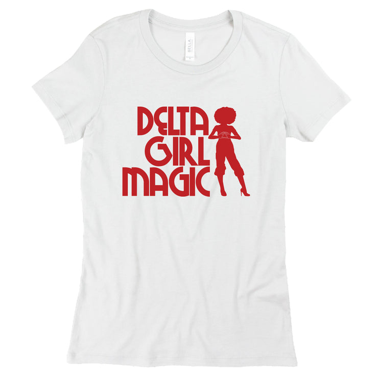 Short Sleeve Delta Girl Magic Tee Sunset