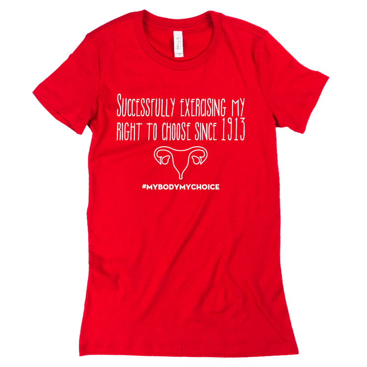 Short Sleeve Delta My Body My Choice Tee Sunset