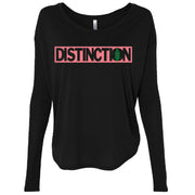 Distinction Box Rib Sleeve Slouch