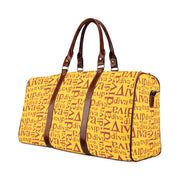 Lindsay's Gold Diva Waterproof Duffel Bag