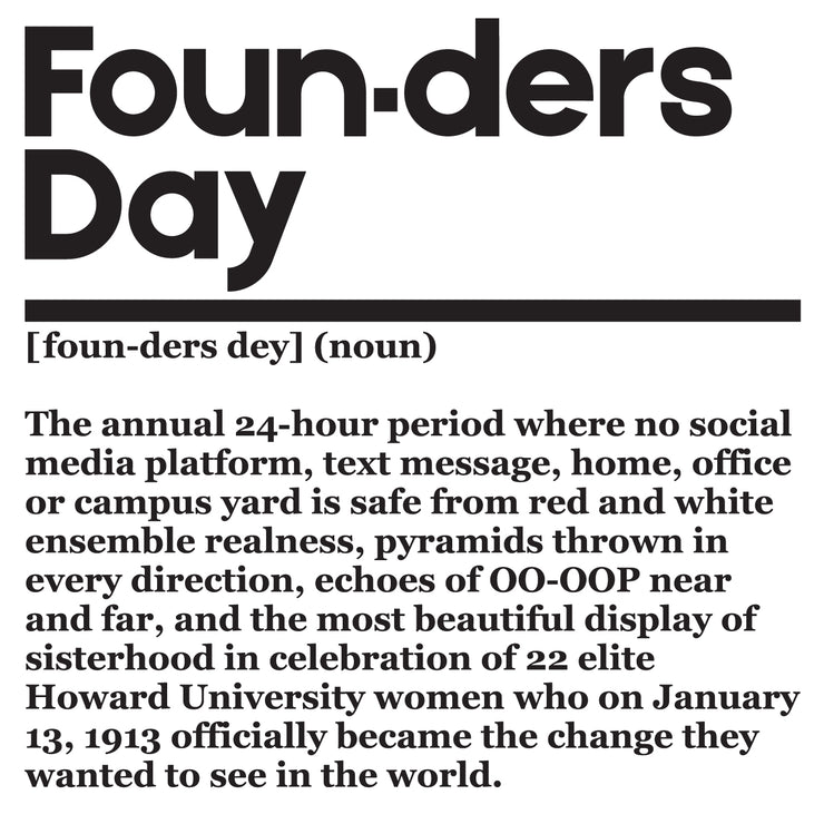 Founders Day Definition Fleece OVERSIZED Sweatshirt