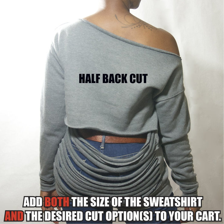 Symbol Period Fleece OVERSIZED Sweatshirt