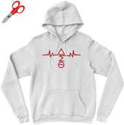 DST Heartbeat Fleece Kanga Hoodie