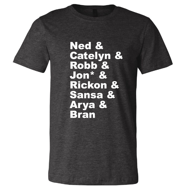 Short Sleeve Starks Lineage Mens Tee