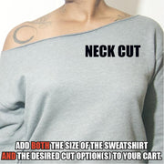 Symbol Period Fleece OVERSIZED Sweatshirt