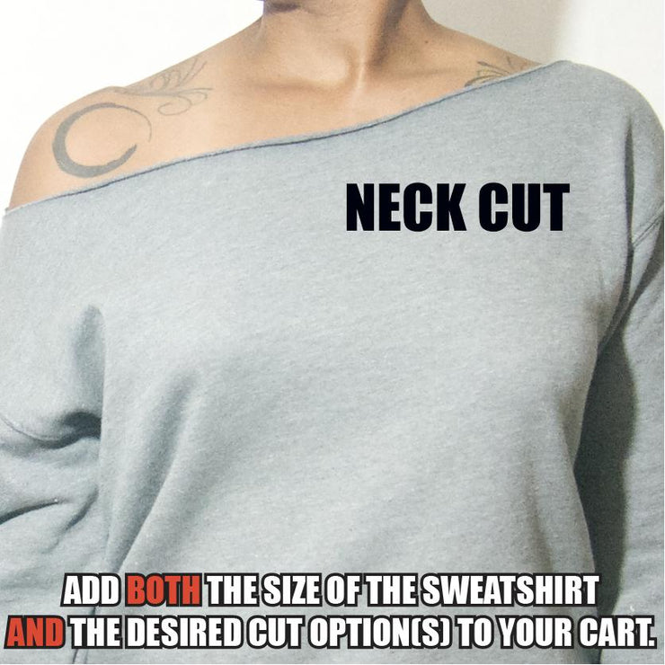 Symbol Period Fleece OVERSIZED Sweatshirt