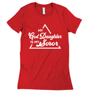 Custom Short Sleeve My God Daughter Soror Tee Delta