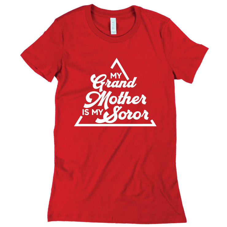 Custom Short Sleeve My Grand Mother Soror Tee Delta