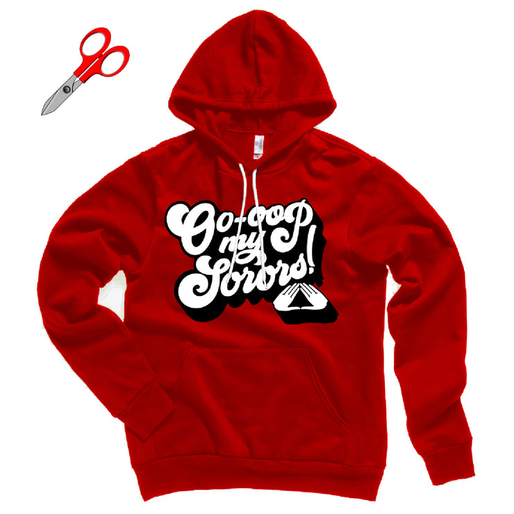 Oo-oop My Sorors Fleece Kanga Hoodie