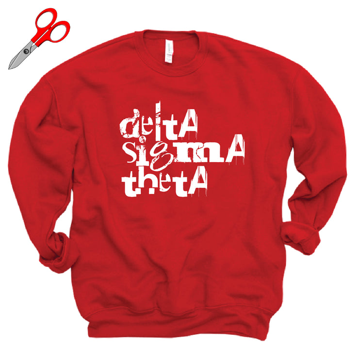 Grunge DST Fleece OVERSIZED Sweatshirt