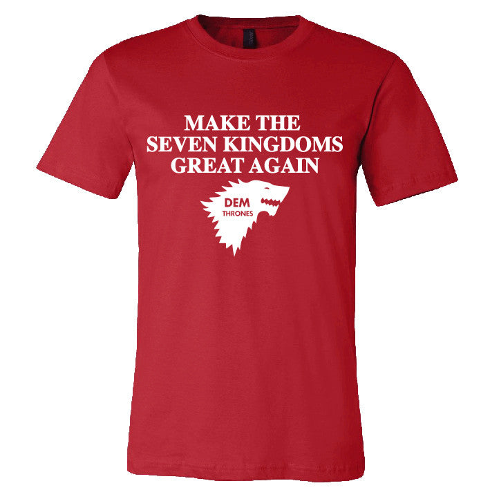 Short Sleeve Mens Seven Kingdoms Great Again Tee