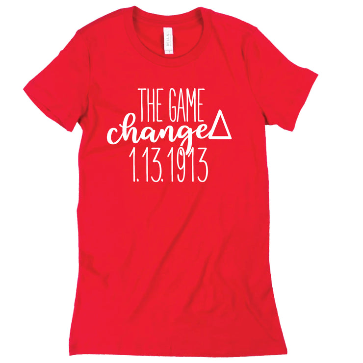 Short Sleeve The Game Changed 1 13 1913 Tee