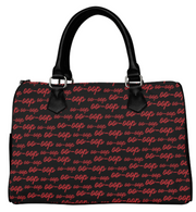 Black Oo-oop Boston Handbag