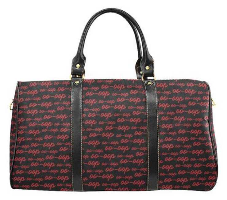 Black Oo-oop Waterproof Duffel Bag