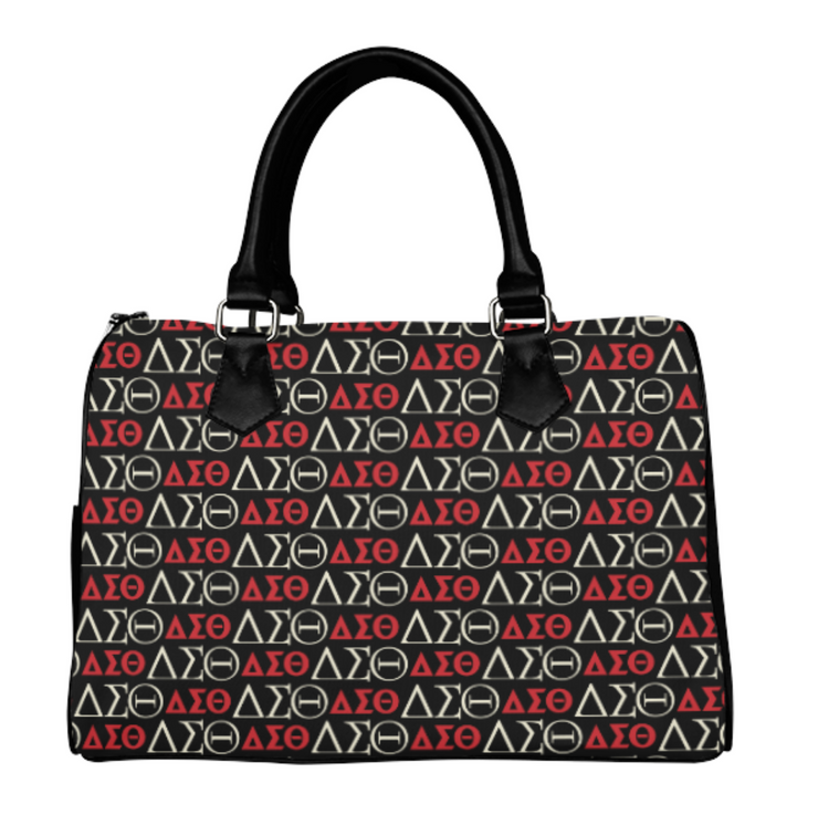 Black DST Boston Handbag