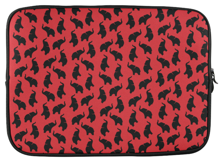 Red Elephant Laptop Sleeve 15&