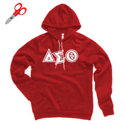 Delta Symbols Fleece Kanga Hoodie