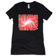 Short Sleeve Spiral DST Tee Sunset