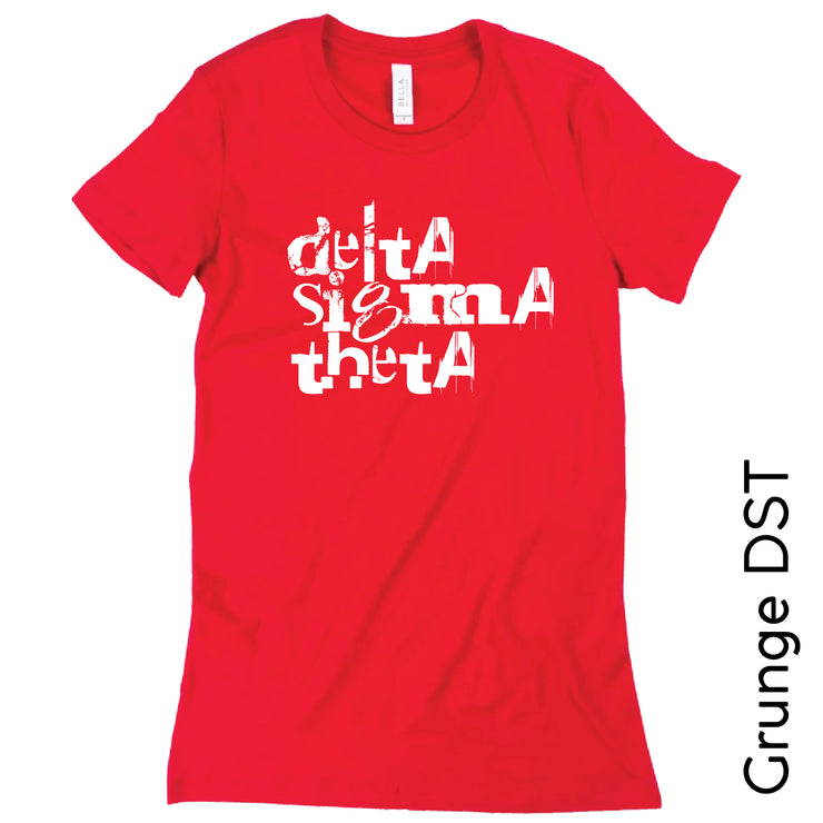 Surplus Sale Red Tees LADIES RELAXED SMALL ONLY