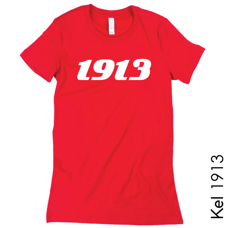 Surplus Sale Red Tees LADIES RELAXED SMALL ONLY