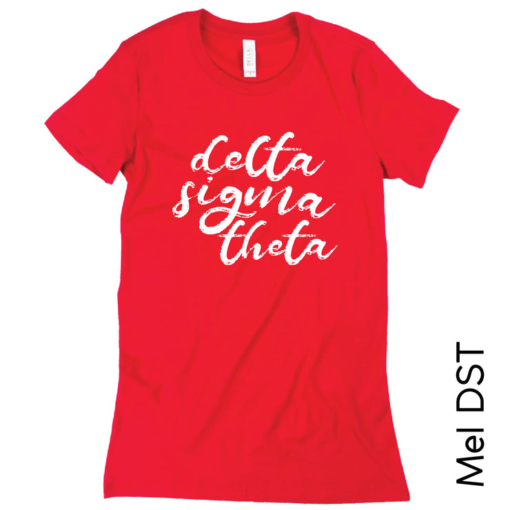 Surplus Sale Red Tees LADIES RELAXED SMALL ONLY