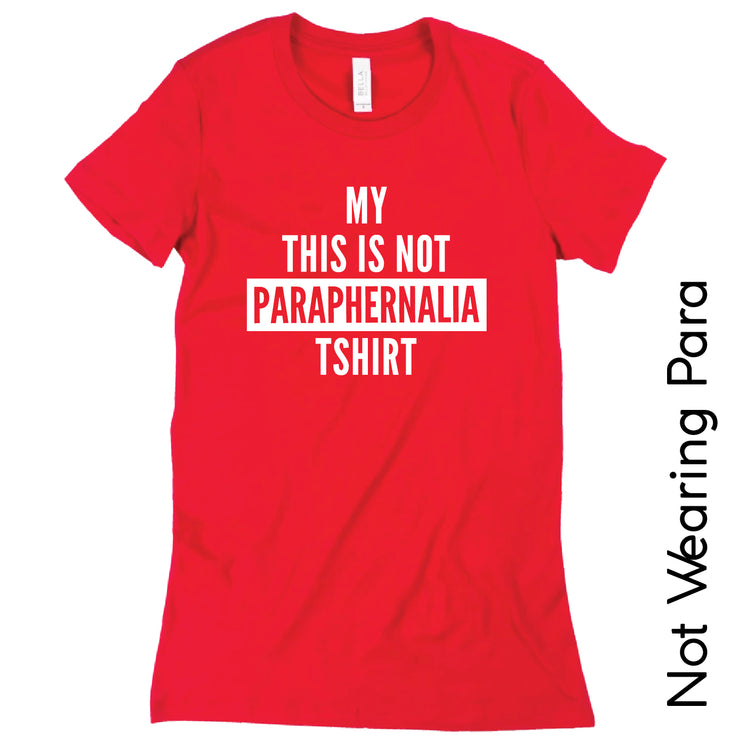 Surplus Sale Red Tees LADIES RELAXED SMALL ONLY
