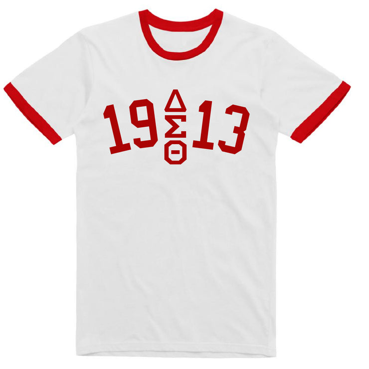 Short Sleeve Vintage 1913 DST Ringer Tshirt
