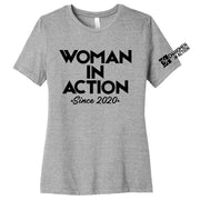 Custom Short Sleeve Woman in Action D4WiA Fundraiser Tee
