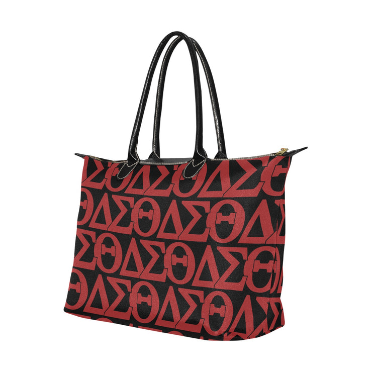 Red DST Hobo Tote