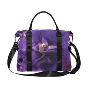 Violet Cluster Carry On Bag