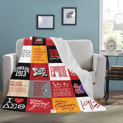 2023 Faux Quilt Fleece Blanket
